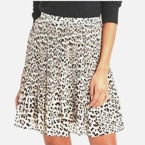 Banana Republic Leopard Print Skirt